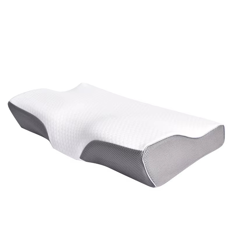 Memory Foam Pillow Keeps Neck Relaxed Zero Pressure Slow Rebound Sleeping Pillow Ergonomic Neck Pillow Anti-Cervical